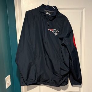 Patriots on field Nike rain jacket